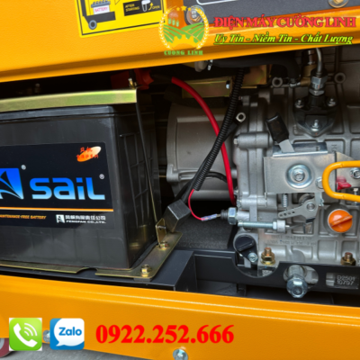 Máy Phát Điện Chạy Dầu KAMA KDE6500TN 5Kw Chống Ồn
